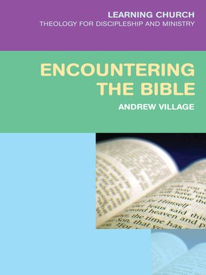 cover image of Encountering the Bible